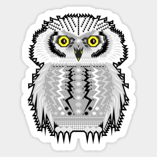 Snow Owl Sticker